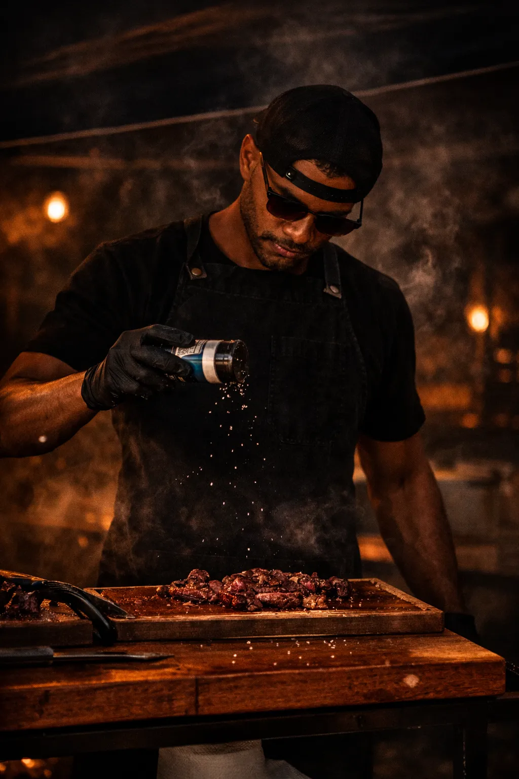 Nicolas Lima em ação na grelha