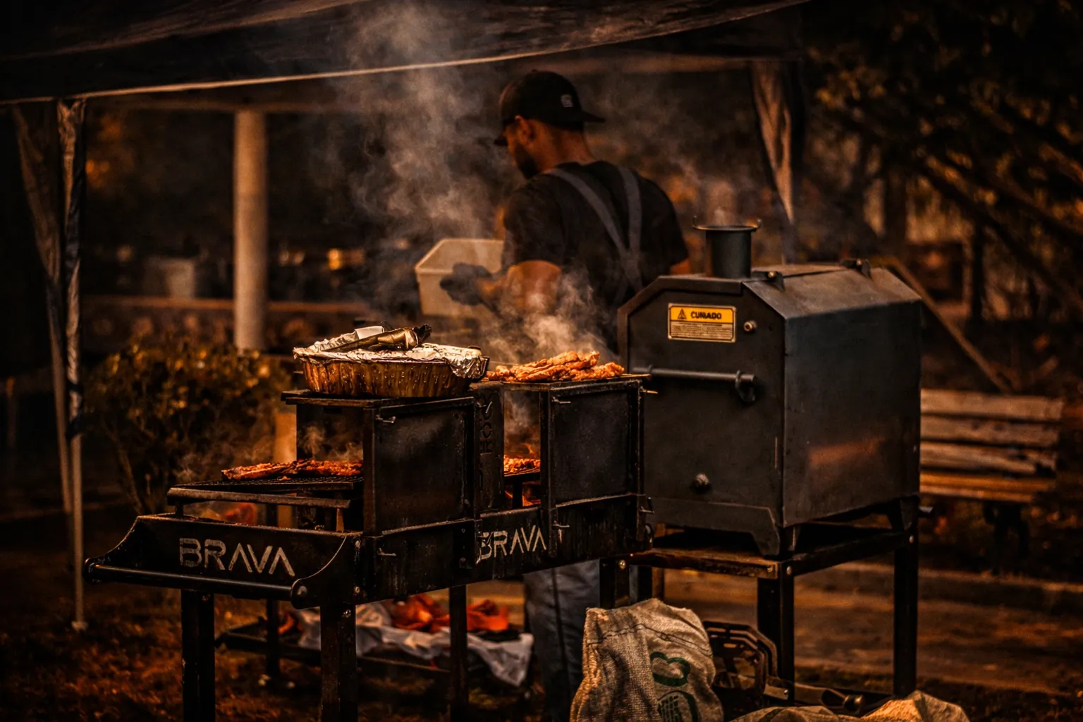 Parrilla com cortes nobres